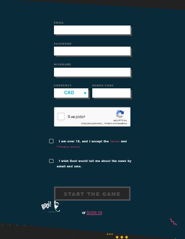 registration in booi casino